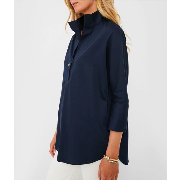 TUCKERNUCK Navy Willow Blouse - Picture 3 of 12